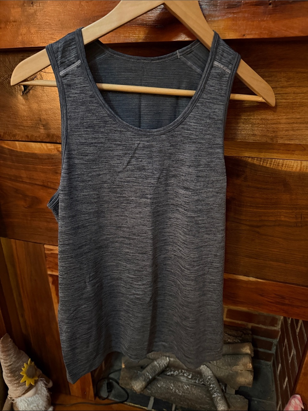 Lululemon Mens Grey Heather Sleeveless Tank Top